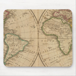 Alfombrilla De Ratón Mapa Mundial 7