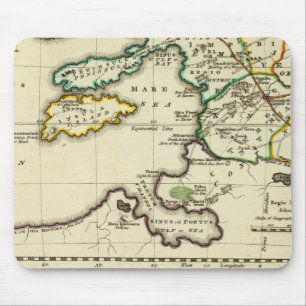 Alfombrilla De Ratón Mapa mundial del tabularum geographicarum