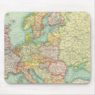 Alfombrilla De Ratón Mapa político de Europa