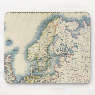 Alfombrilla De Ratón Mapa político militar de Europa