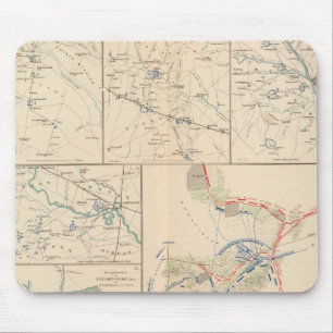 Alfombrilla De Ratón Mapas de campaña de Savannah Goldsborough