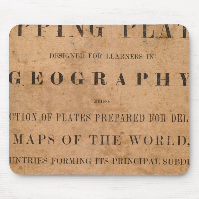 Alfombrilla De Ratón Mapas de Fitch (Frente)