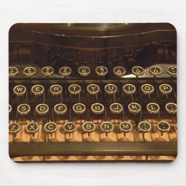 Alfombrilla De Ratón Máquina de escribir (Frente)