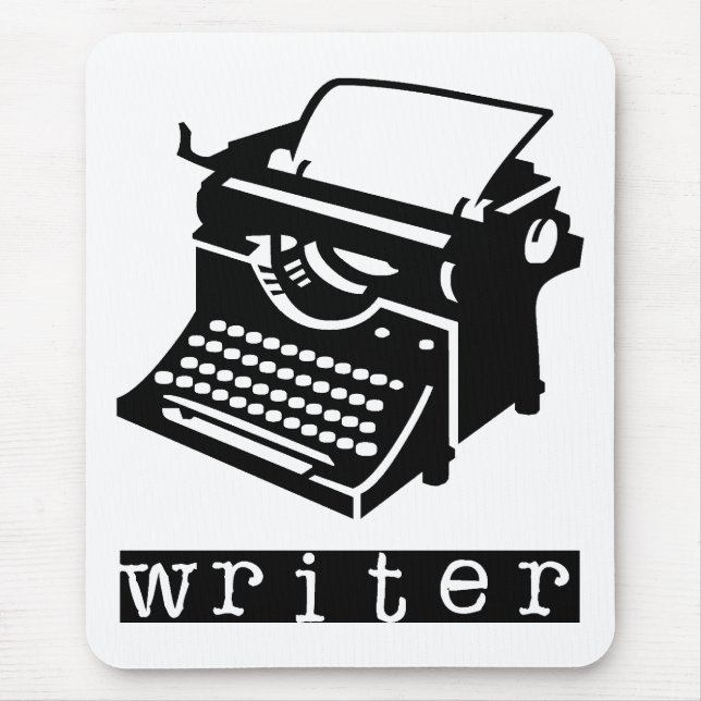 Alfombrilla De Ratón Máquina de escribir (Frente)