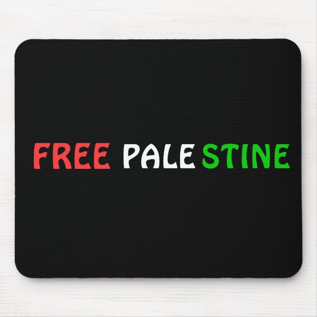 Alfombrilla De Ratón Máquina PALESTINA GRATUITA (Frente)