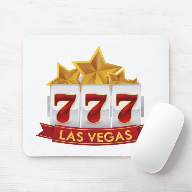 Alfombrilla De Ratón Máquina tragaperras de Casino Vacacional Las Vegas (Con ratón)