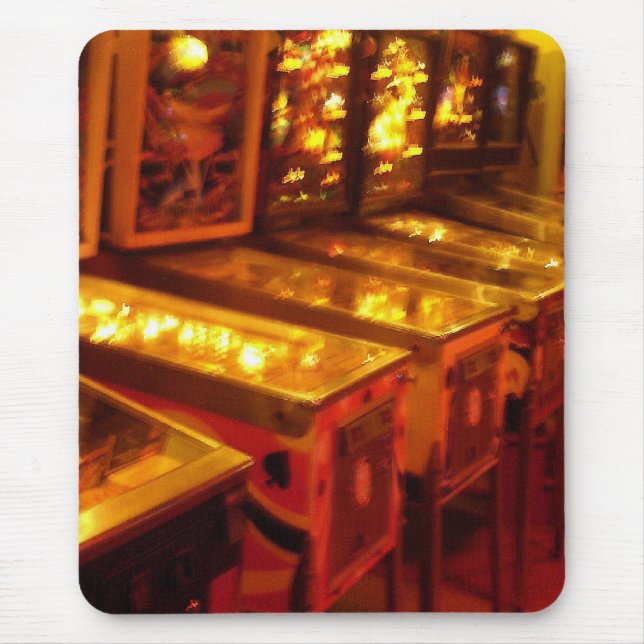 Alfombrilla De Ratón Máquinas Pinball (Frente)