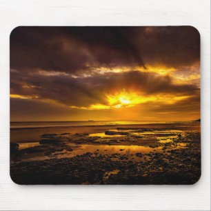 Alfombrilla De Ratón Mar al atardecer