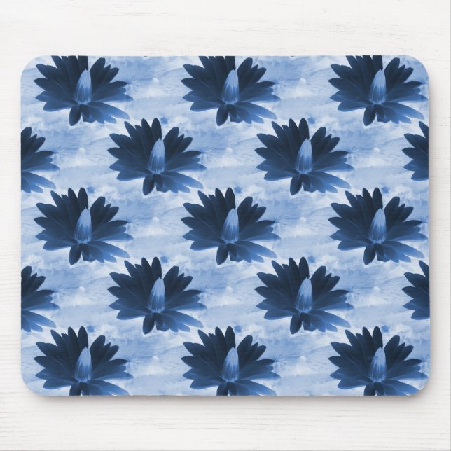 Alfombrilla De Ratón Mar azul oscuro profundo... (Frente)