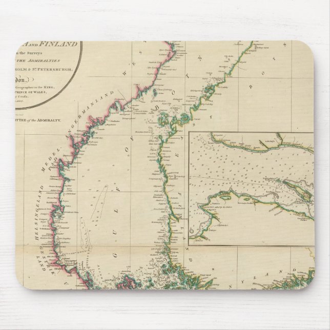 Alfombrilla De Ratón Mar Báltico (Frente)