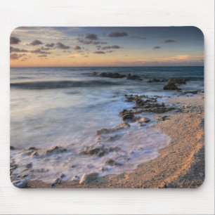 Alfombrilla De Ratón Mar Caribe, Islas Caimán. Olas rompientes