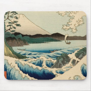 Alfombrilla De Ratón Mar de Satta Hiroshige