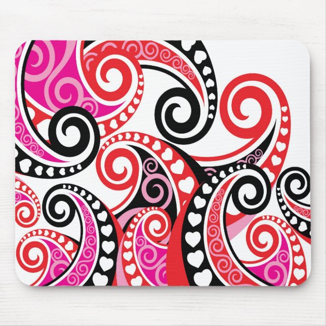 Alfombrilla De Ratón Mar del amor Mousepad (Frente)