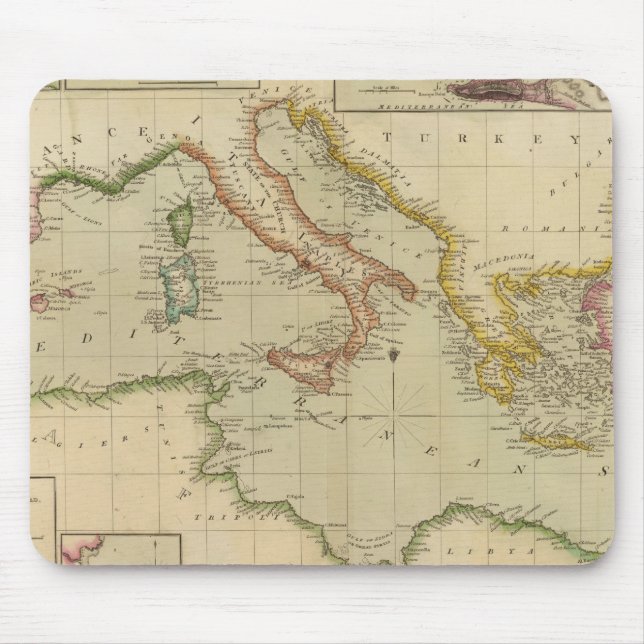 Alfombrilla De Ratón Mar Mediterráneo 6 (Frente)