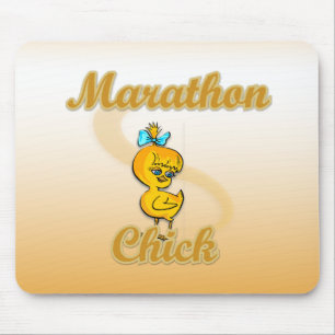 Alfombrilla De Ratón Marathon Chick