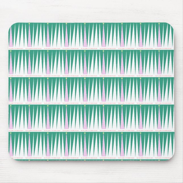 Alfombrilla De Ratón Maravilla del árbol de Navidad de temporada (Frente)