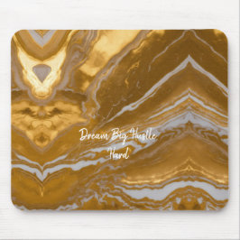 Alfombrilla De Ratón Marble de oro de lujo