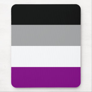 Alfombrilla De Ratón Marca de orgullo asexual