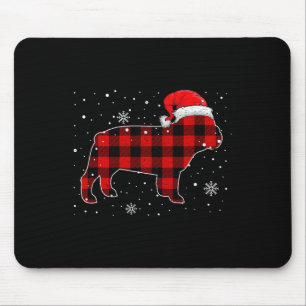 Alfombrilla De Ratón Marca Para 50 Navidades Bulldog De Búfalo Plactado