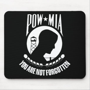 Alfombrilla De Ratón Marca POW*MIA
