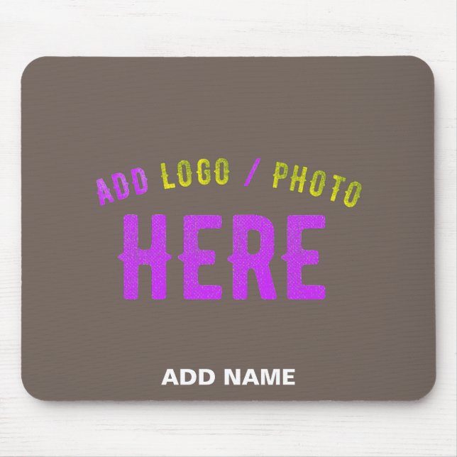 ALFOMBRILLA DE RATÓN MARCA VERIFICADA DE CAFÉ DE PERSONALIZABLE ESTILO  (Frente)