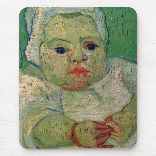 Alfombrilla De Ratón Marcelle Roulin por Vincent van Gogh (Frente)