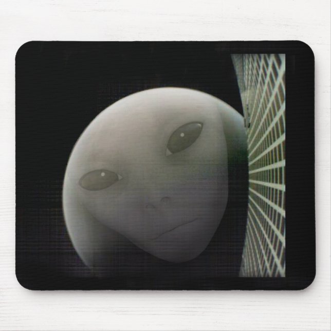 Alfombrilla De Ratón MarCO CubeSat Alien Mars Adiós (Frente)
