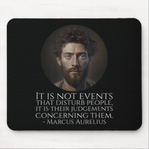 Alfombrilla De Ratón Marcus Aurelius - Filosofía romana antigua Q