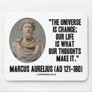 Alfombrilla De Ratón Marcus Aurelius Universe cambia nuestra vida
