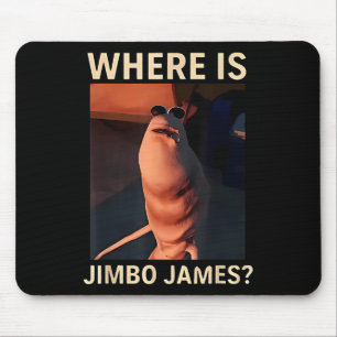 Alfombrilla De Ratón Marcus El Gusano Dónde Está Jimbo James Meme Diver