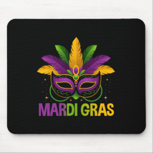 Alfombrilla De Ratón Mardi Gras Jester Mask Disstume niños Chicas Hombr