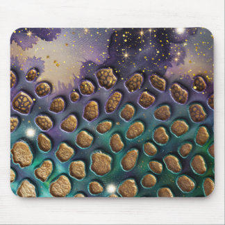 Alfombrilla De Ratón Mardi Gras Vibes Leopard Print Mouse Pad