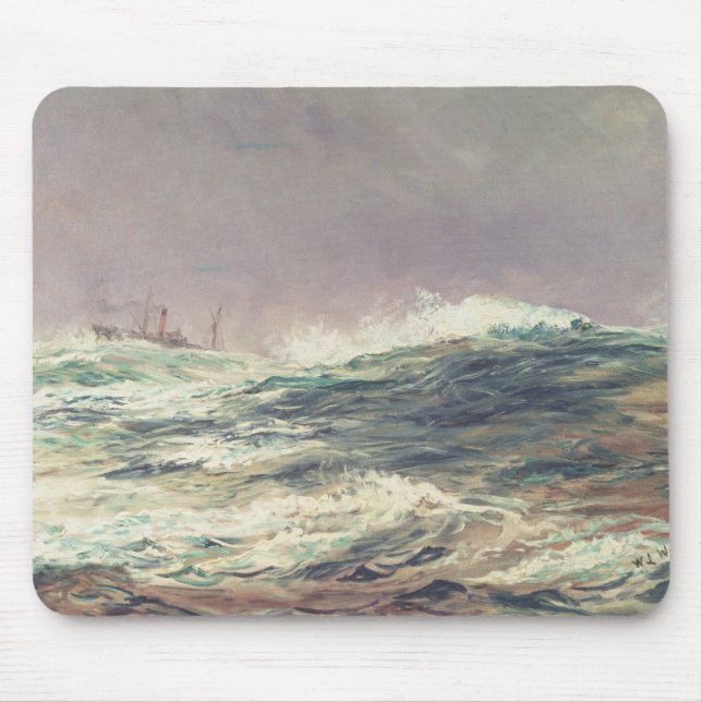 Alfombrilla De Ratón Marea de reflujo, alcance largo, 1881 (Frente)