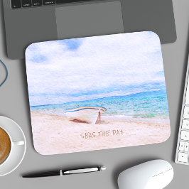 Alfombrilla De Ratón Mares El Día Acuarela De La Pesca