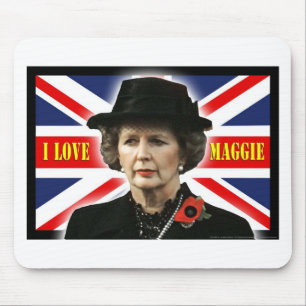 Alfombrilla De Ratón Margaret Thatcher me encanta Maggie