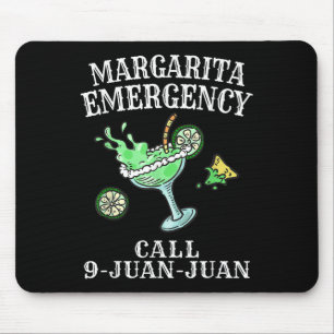 Alfombrilla De Ratón Margarita Camisa de Emergencia Mexicana Fiesta Gra