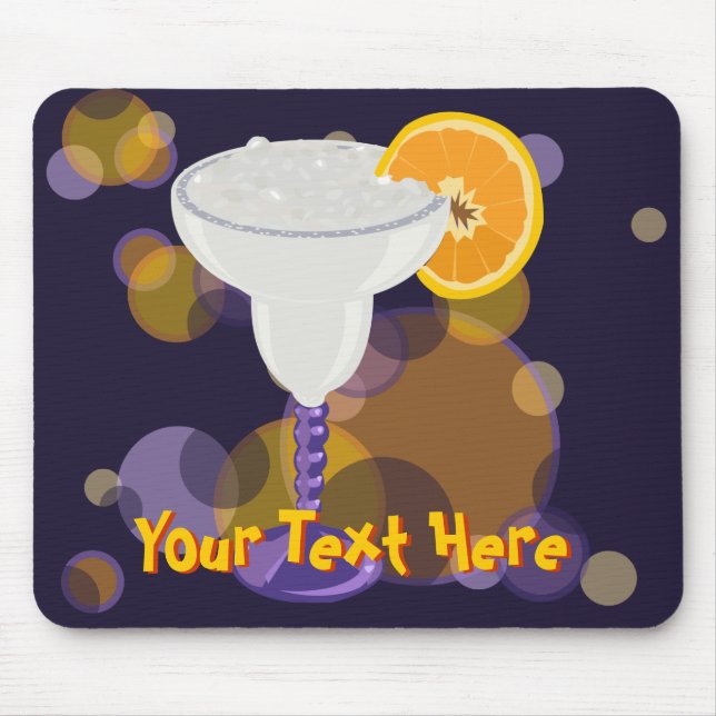 Alfombrilla De Ratón Margarita Mousepad (Frente)
