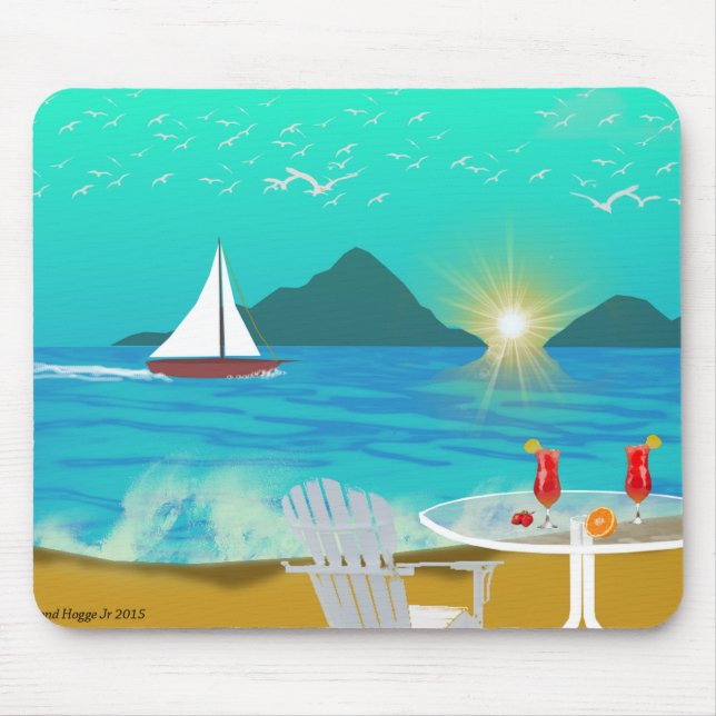 Alfombrilla De Ratón Margaritaville (Frente)