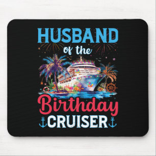 Alfombrilla De Ratón Marido Del Nacimiento Del Cruceros De Cumpleaños