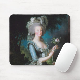 Alfombrilla De Ratón Marie Antoinette con un Rosa de Elisabeth Le Brun