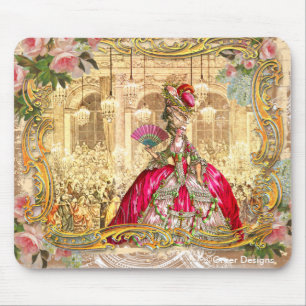 Alfombrilla De Ratón Marie Antoinette Versailles Fiesta Rosa