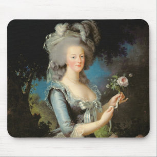 Alfombrilla De Ratón Marie Antonieta con un color de rosa, 1783