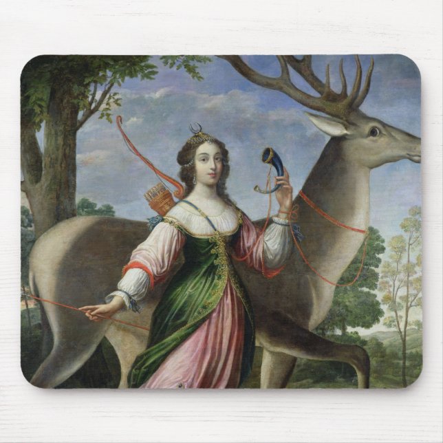 Alfombrilla De Ratón Marie de Rohan-Montbazon Duquesa de Chevreuse (Frente)