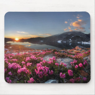 Alfombrilla De Ratón Marie Lakes Sunrise - Camino de John Muir - Ansel