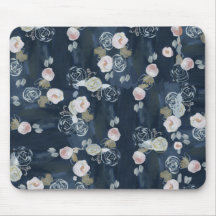 Marina de guerra Mousepad floral