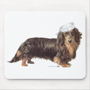 Alfombrilla De Ratón Marinero Dachshund