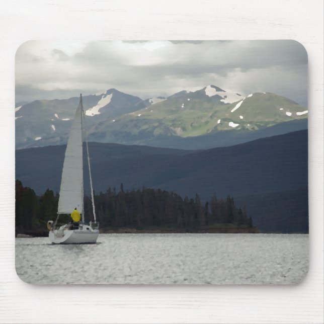 Alfombrilla De Ratón Marinero del día lluvioso (Frente)