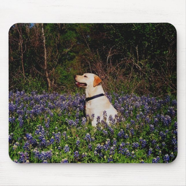 Alfombrilla De Ratón Marinero en el mousepad de los bluebonnets (Frente)