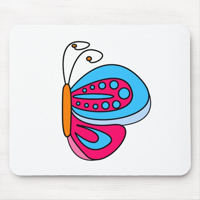 Alfombrilla De Ratón Mariposa (Frente)