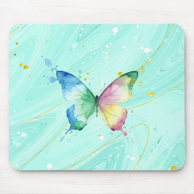 Alfombrilla De Ratón Mariposa (Frente)